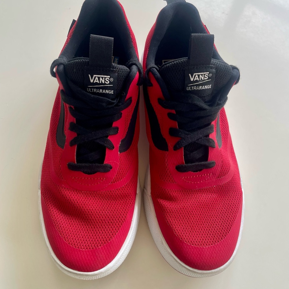 Vans UltraRange Red and Black Shoes